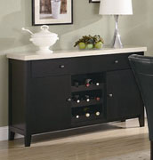 Anisa Dining Server with Wine Rack